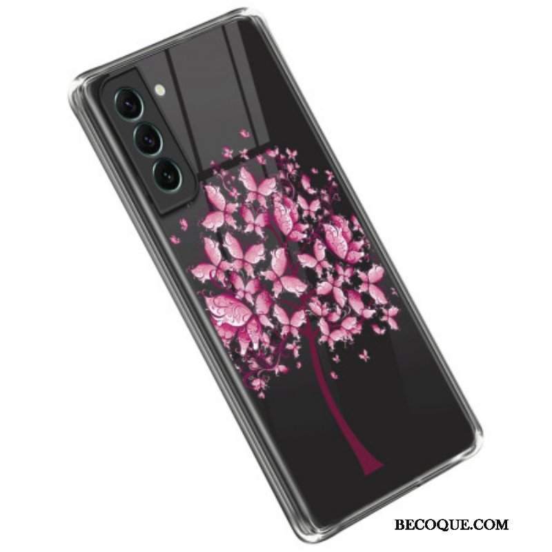 Etui do Samsung Galaxy S23 5G Bezszwowe Różowe Drzewo