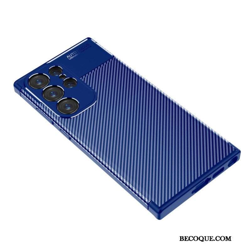 Etui do Samsung Galaxy S23 Ultra 5G Elastyczne Włókno Węglowe