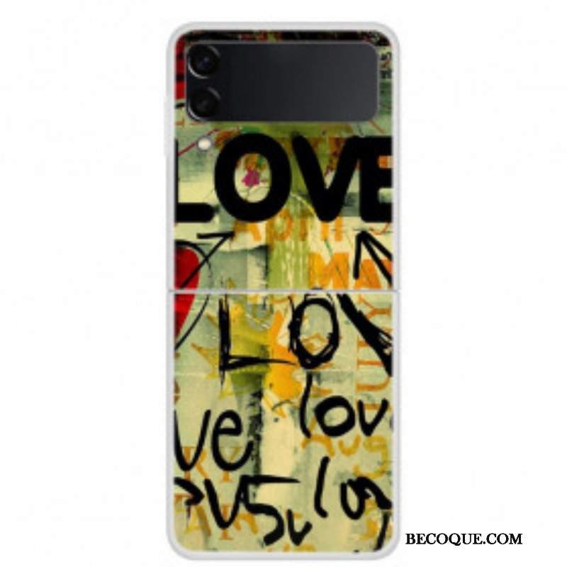 Etui do Samsung Galaxy Z Flip 3 5G Etui Folio Miłość I Miłość
