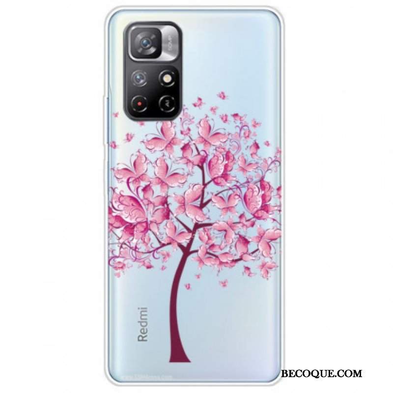 Etui do Xiaomi Redmi Note 11 Pro Plus 5G Różowe Drzewo