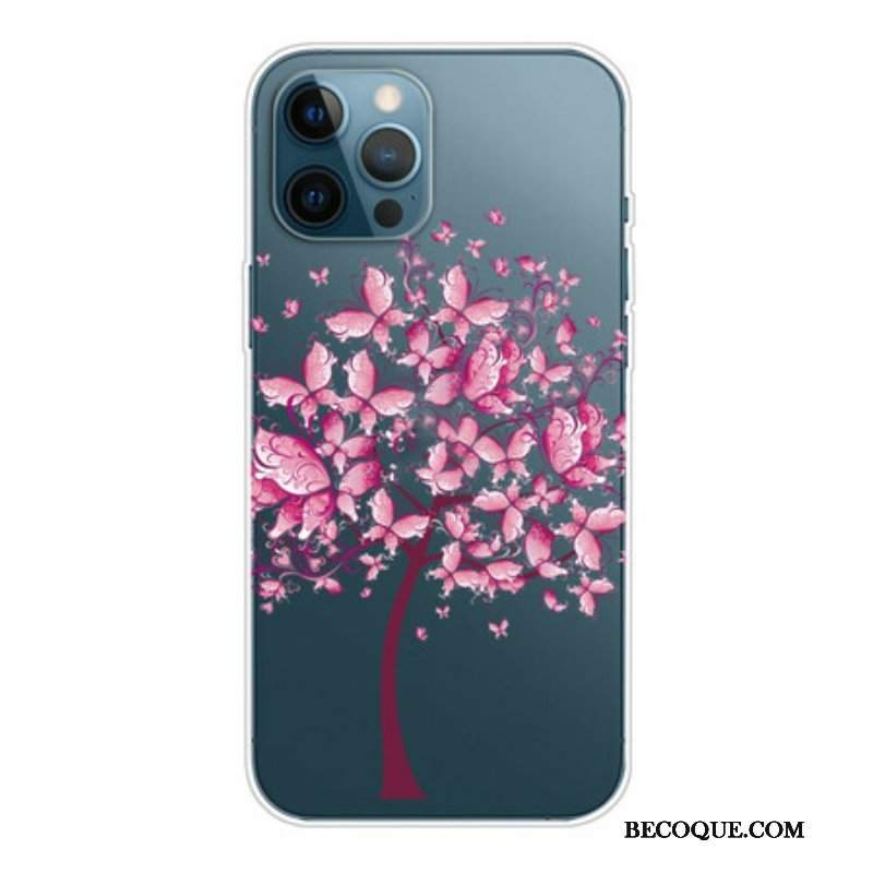 Etui do iPhone 13 Pro Różowy Wierzchołek Drzewa