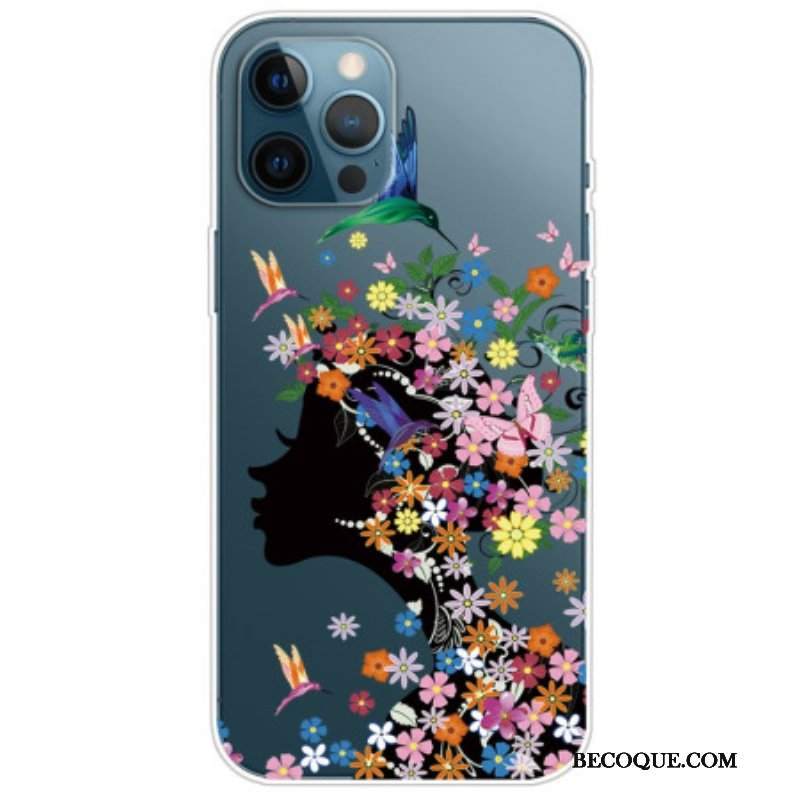 Etui do iPhone 14 Pro Głowa Kwiatu