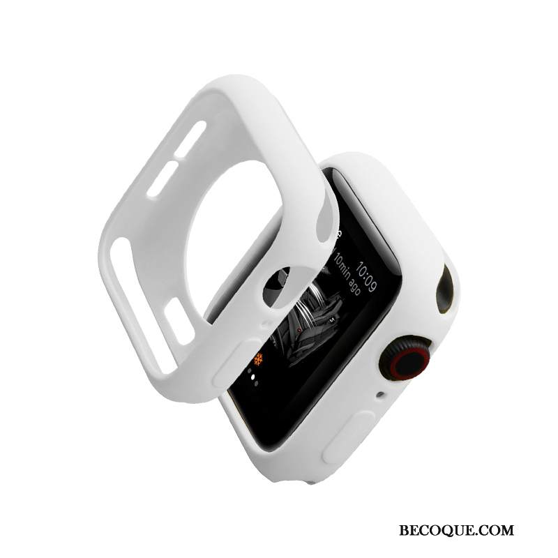 Futerał Apple Watch Series 2 Silikonowe Biały Cienkie, Etui Apple Watch Series 2 Ochraniacz Modna Marka