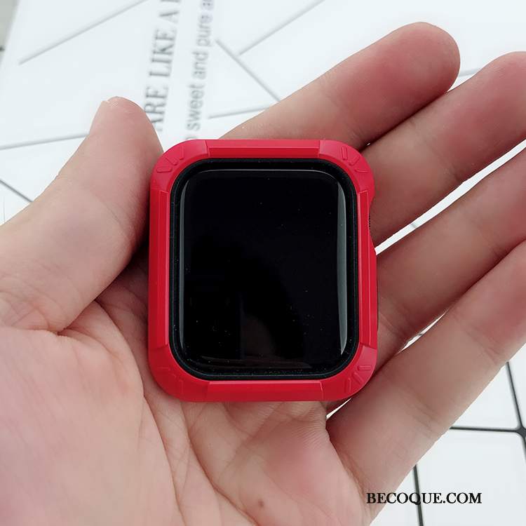 Futerał Apple Watch Series 3 Miękki Czerwony Anti-fall, Etui Apple Watch Series 3 Torby
