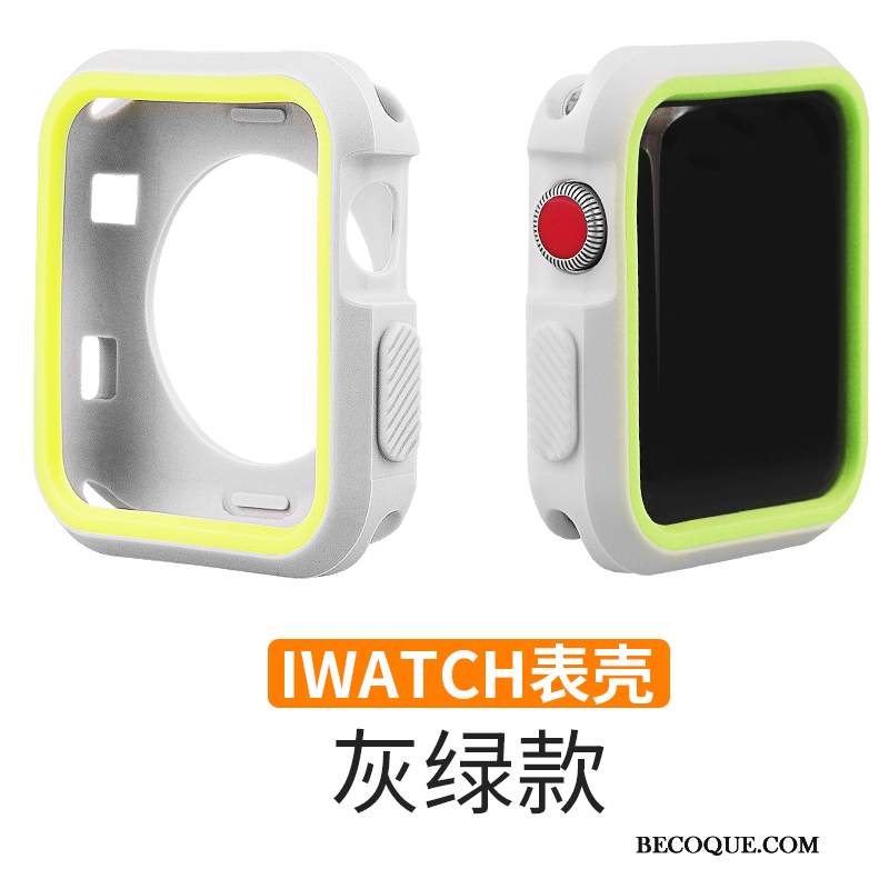 Futerał Apple Watch Series 3 Torby Akcesoria Żółty, Etui Apple Watch Series 3 Silikonowe Filmy Cienkie