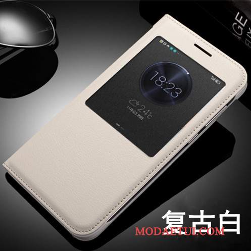 Futerał Huawei Ascend G7 Skóra Białyna Telefon, Etui Huawei Ascend G7 Pokrowce