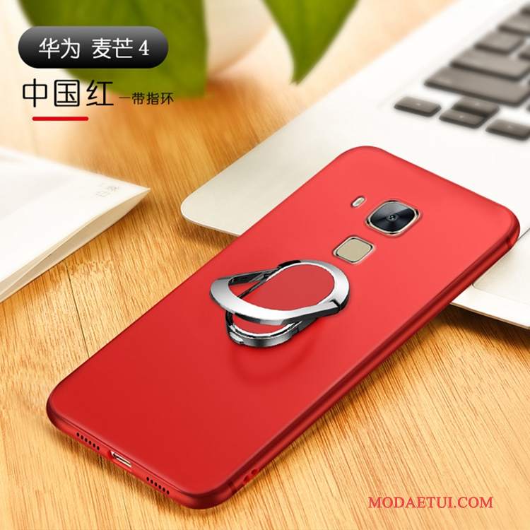 Futerał Huawei G7 Plus Miękki Na Telefon Czerwony, Etui Huawei G7 Plus Silikonowe