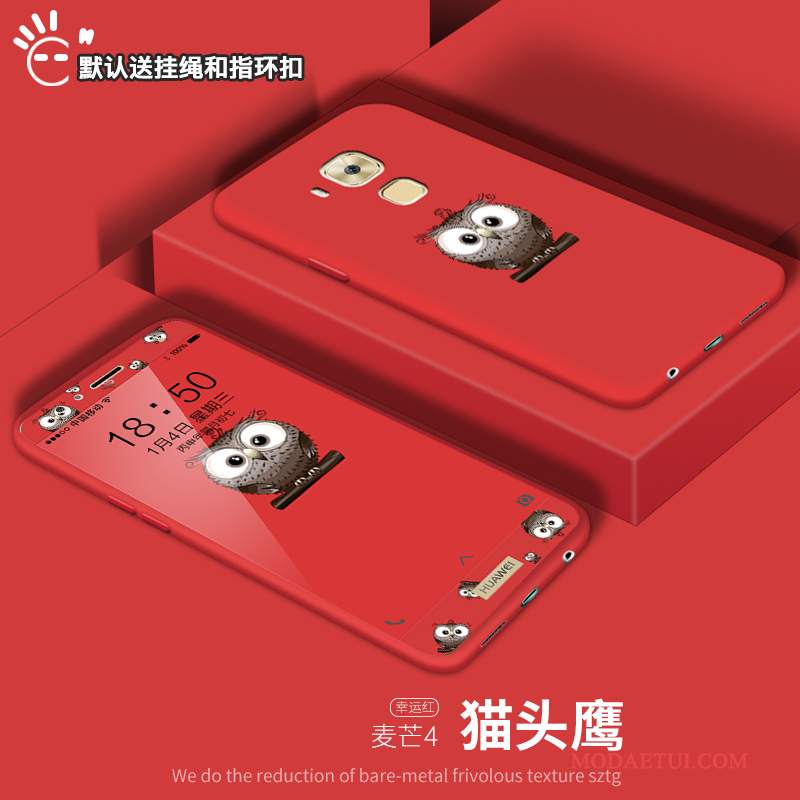 Futerał Huawei G7 Plus Torby Osobowość Anti-fall, Etui Huawei G7 Plus Kreatywne Czerwonyna Telefon