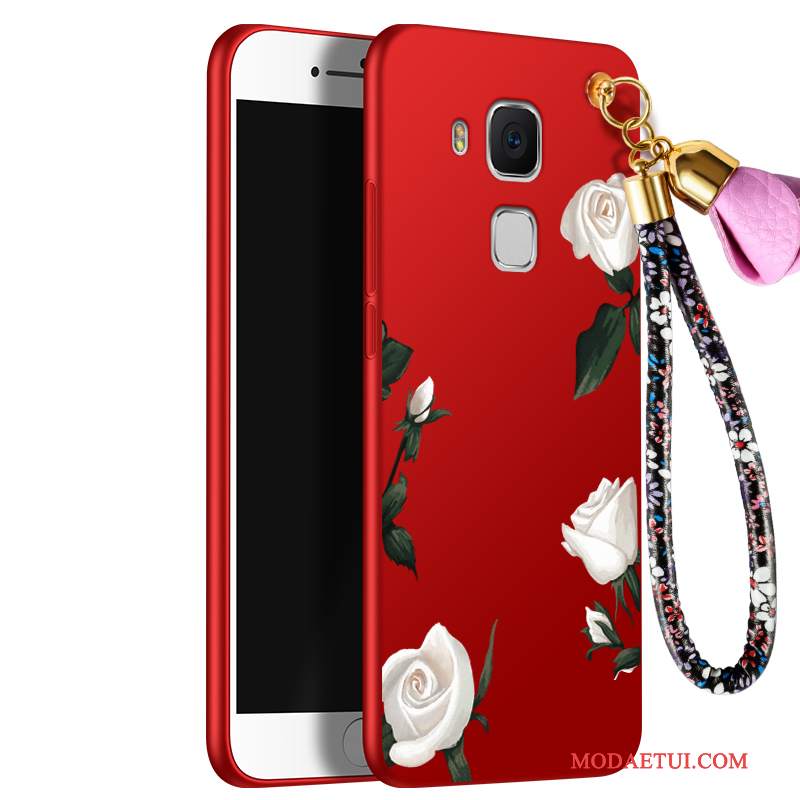 Futerał Huawei G9 Plus Silikonowe Osobowość Anti-fall, Etui Huawei G9 Plus Miękki Czerwonyna Telefon