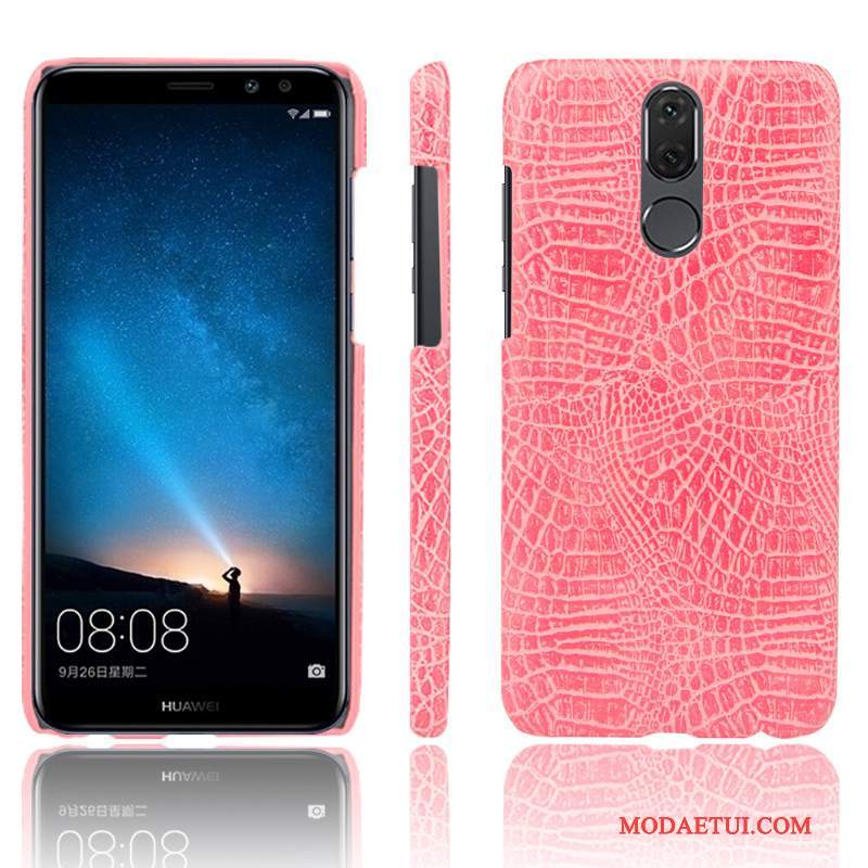 Futerał Huawei Mate 10 Lite Skóra Nowy Osobowość, Etui Huawei Mate 10 Lite Ochraniacz Różowena Telefon