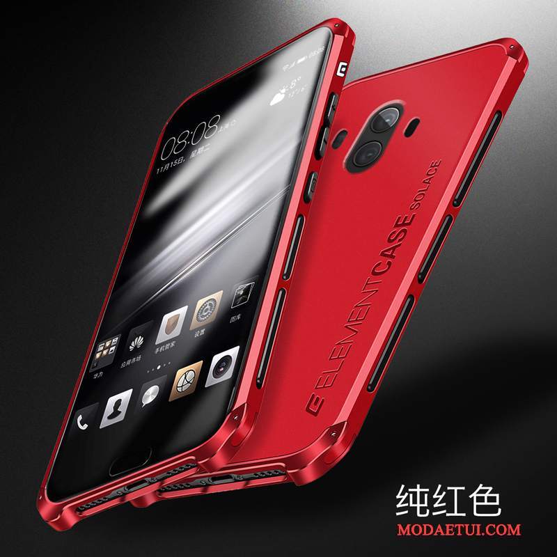 Futerał Huawei Mate 10 Ochraniacz Czerwony Anti-fall, Etui Huawei Mate 10 Silikonowe Na Telefon