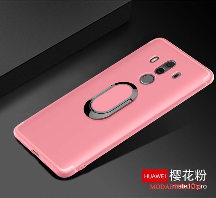 Futerał Huawei Mate 10 Pro Ochraniacz Na Telefon Cienkie, Etui Huawei Mate 10 Pro Różowe Ring