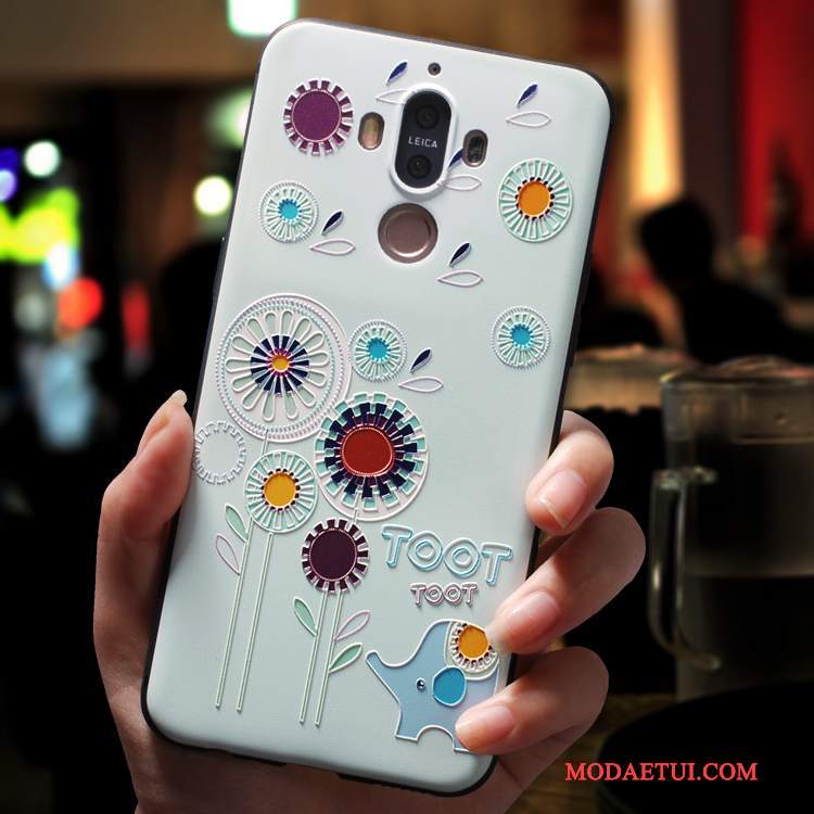 Futerał Huawei Mate 9 Ochraniacz Jasny Niebieskina Telefon, Etui Huawei Mate 9 Kreatywne Piękny Osobowość