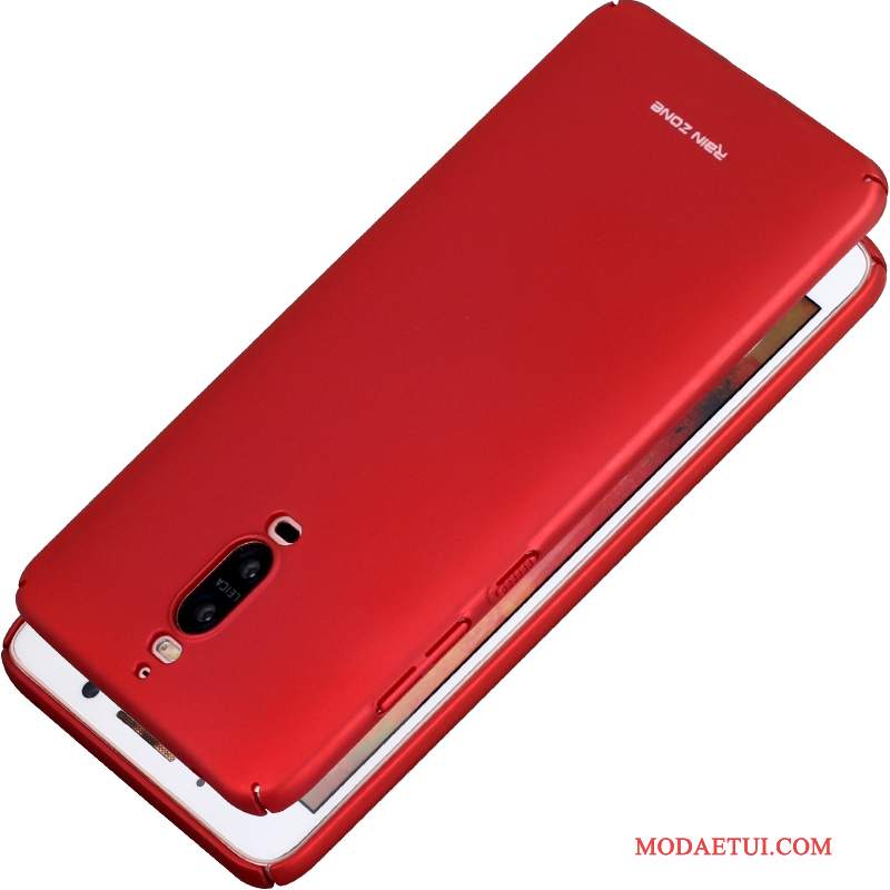 Futerał Huawei Mate 9 Pro Czerwony Anti-fall, Etui Huawei Mate 9 Pro Na Telefon Nubuku