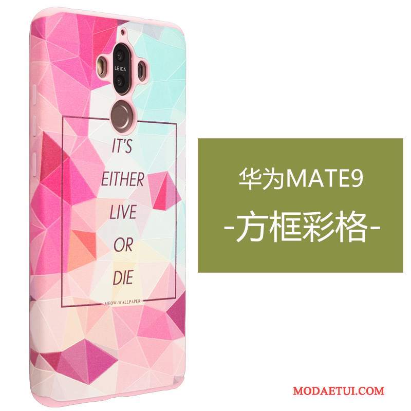Futerał Huawei Mate 9 Relief Na Telefon Anti-fall, Etui Huawei Mate 9 Miękki