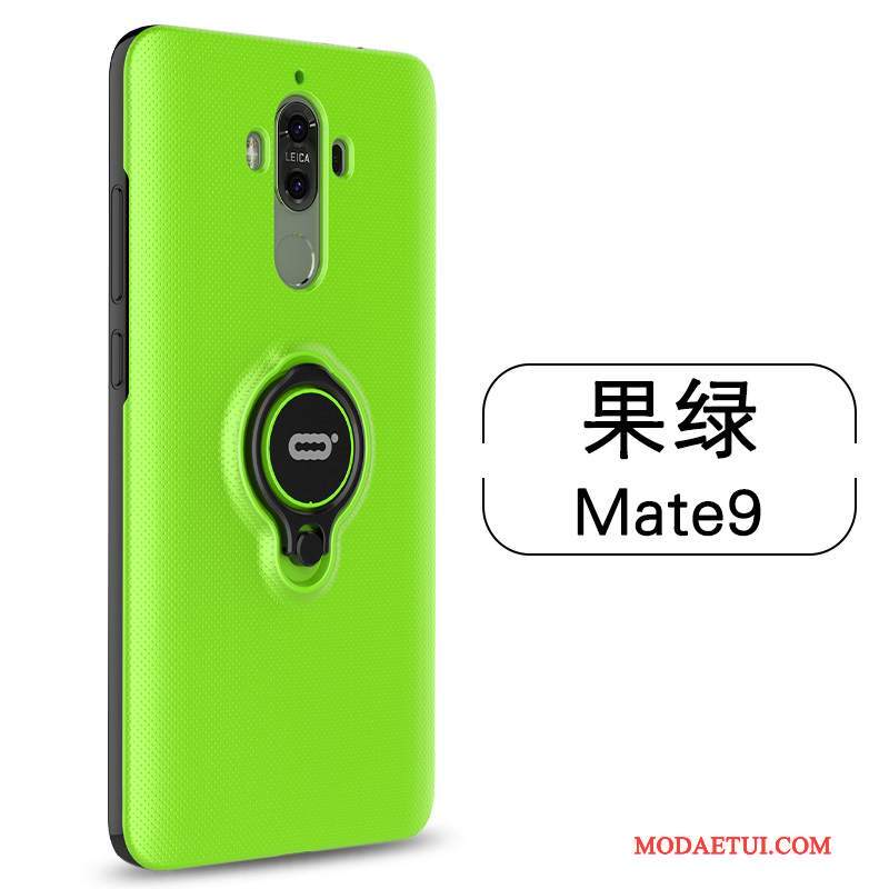 Futerał Huawei Mate 9 Wspornik Anti-fall Klamra, Etui Huawei Mate 9 Silikonowe Na Telefon Zielony