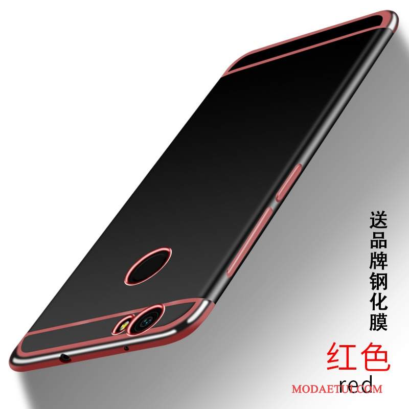 Futerał Huawei Nova Miękki Na Telefon Nubuku, Etui Huawei Nova Silikonowe Czerwony Anti-fall