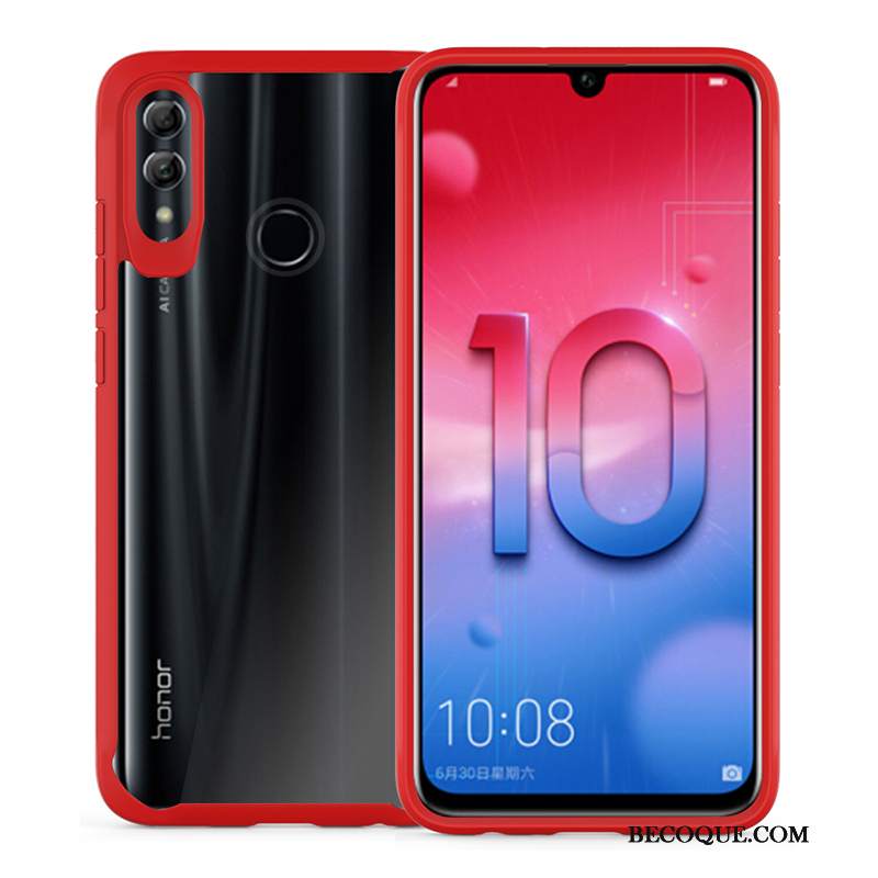 Futerał Huawei P Smart 2019 Torby Czerwony Anti-fall, Etui Huawei P Smart 2019 Silikonowe Na Telefon Młodzież