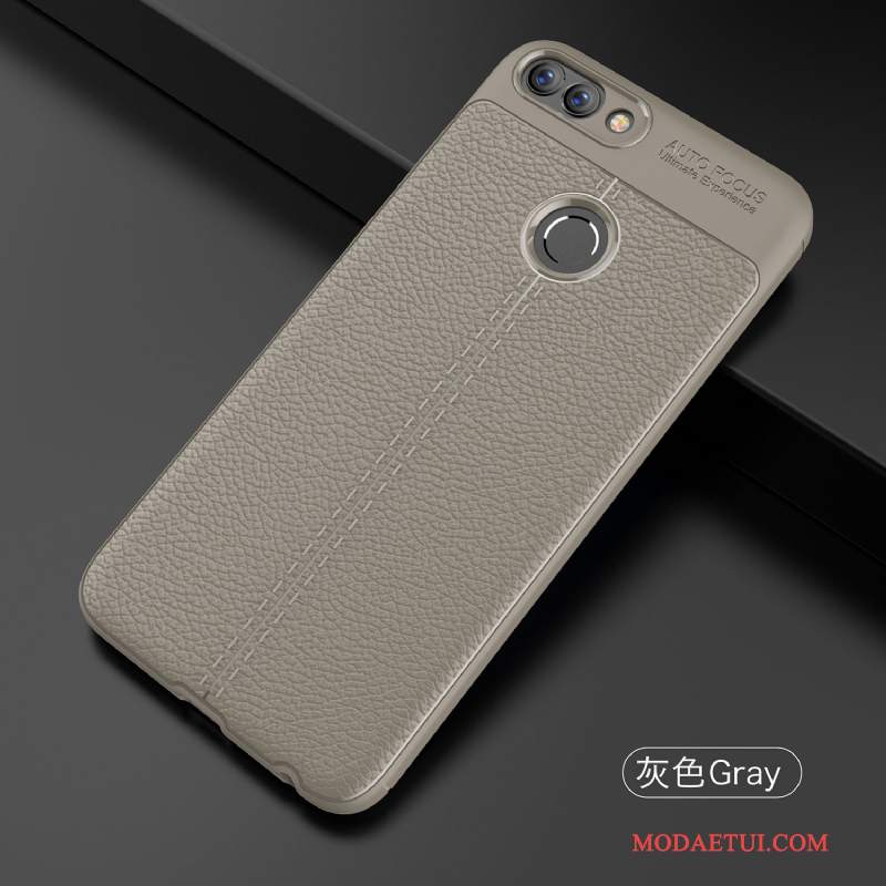 Futerał Huawei P Smart Miękki Anti-fallna Telefon, Etui Huawei P Smart Silikonowe Szary
