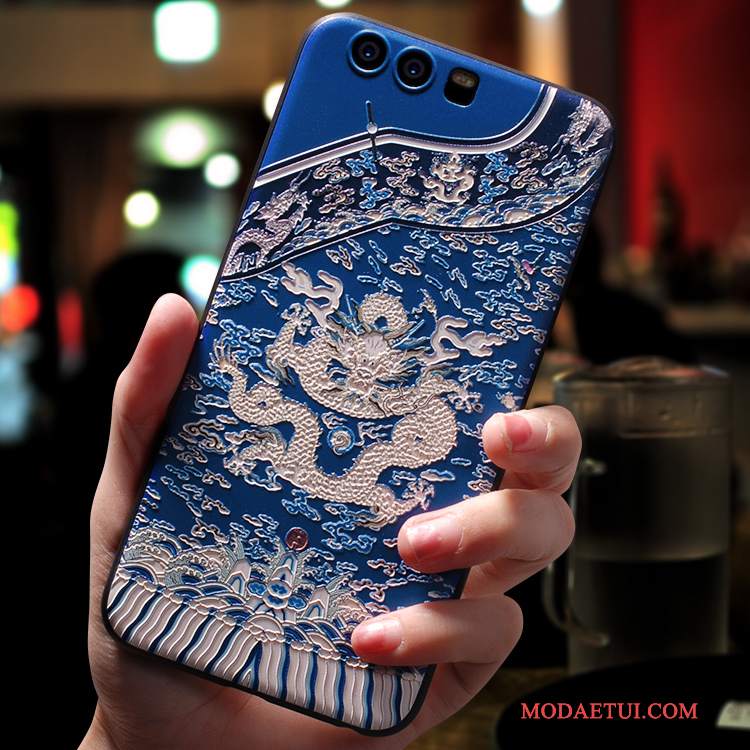Futerał Huawei P10 Plus Kreatywne Niebieski Modna Marka, Etui Huawei P10 Plus Miękki Na Telefon Anti-fall