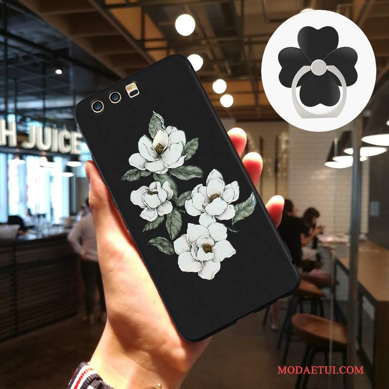 Futerał Huawei P10 Plus Ochraniacz Sztuka Czarny, Etui Huawei P10 Plus Kreatywne Na Telefon Anti-fall