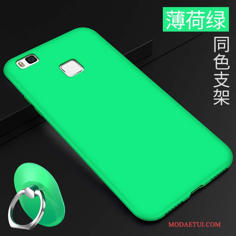 Futerał Huawei P9 Lite Miękki Na Telefon Zielony, Etui Huawei P9 Lite Silikonowe Osobowość Młodzież