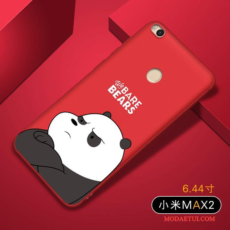 Futerał Mi Max 2 Kreatywne Osobowość Czerwony, Etui Mi Max 2 Ochraniacz Anti-fallna Telefon