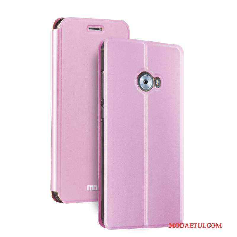 Futerał Mi Note 2 Skóra Anti-fallna Telefon, Etui Mi Note 2 Pokrowce Różowe Mały