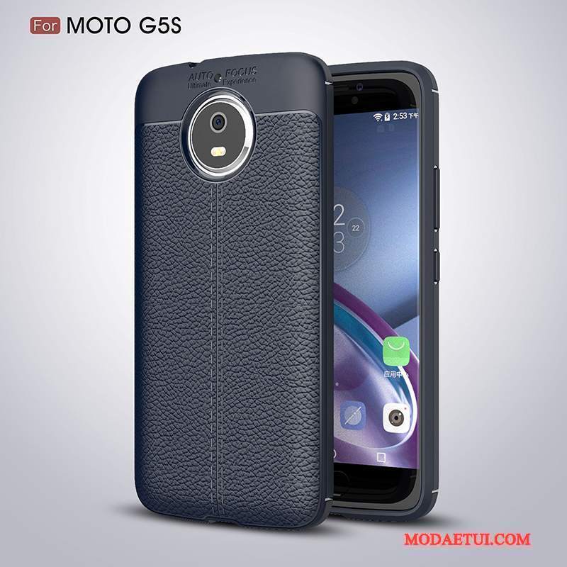 Futerał Moto G5s Ochraniacz Na Telefon Zielony, Etui Moto G5s Silikonowe Anti-fall