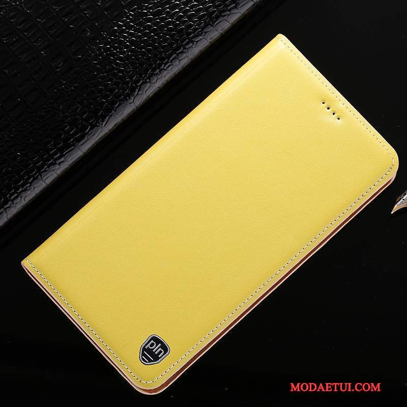 Futerał Redmi Note 4x Skóra Na Telefon Czerwony, Etui Redmi Note 4x Ochraniacz Żółty