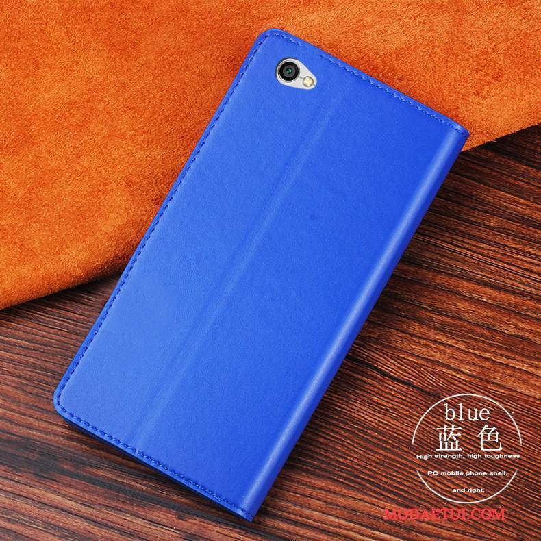 Futerał Redmi Note 5a Skóra Niebieskina Telefon, Etui Redmi Note 5a Ochraniacz Czerwony Anti-fall