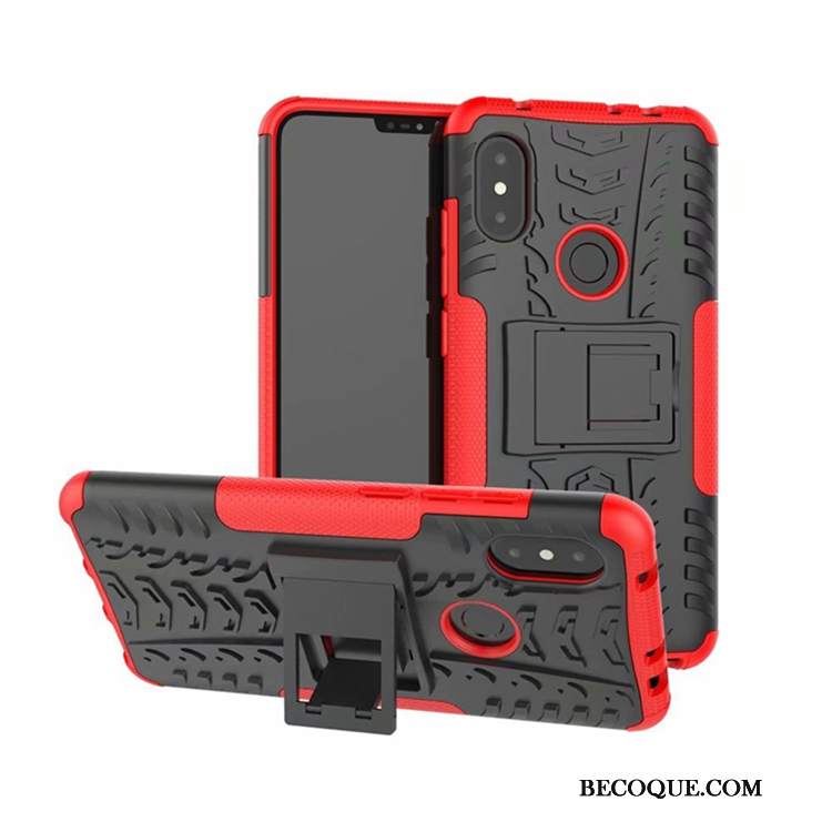Futerał Redmi Note 6 Pro Torby Osobowość Czerwony, Etui Redmi Note 6 Pro Ochraniacz Na Telefon Anti-fall