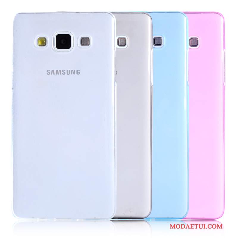 Futerał Samsung Galaxy A3 2015 Kolor Przezroczystyna Telefon, Etui Samsung Galaxy A3 2015 Miękki