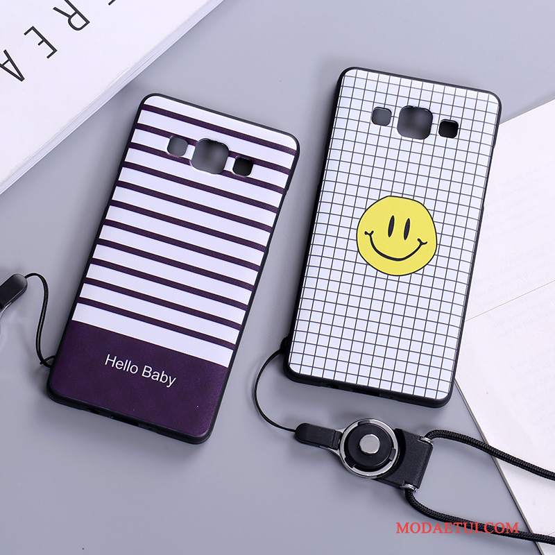 Futerał Samsung Galaxy A5 2015 Kreatywne Biały Osobowość, Etui Samsung Galaxy A5 2015 Kreskówka Na Telefon Piękny
