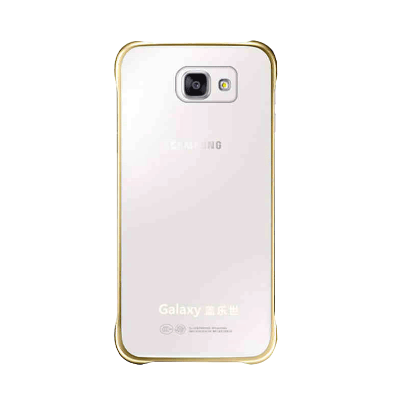 Futerał Samsung Galaxy A5 2016 Skóra Złotona Telefon, Etui Samsung Galaxy A5 2016 Ochraniacz Oryginalne Przezroczysty