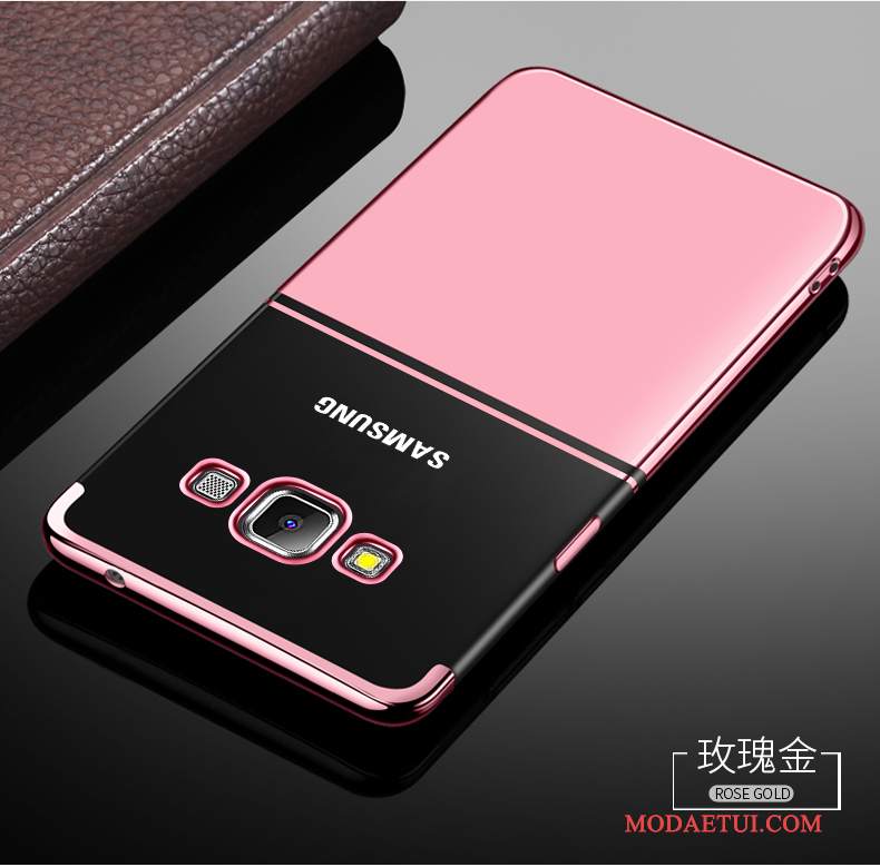 Futerał Samsung Galaxy A7 2015 Torby Anti-fallna Telefon, Etui Samsung Galaxy A7 2015 Ochraniacz Trudno Różowe