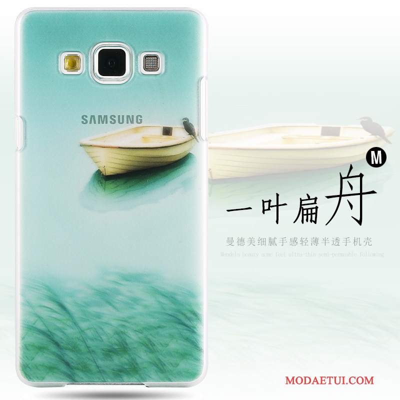 Futerał Samsung Galaxy A8 Kolor Zielony Trudno, Etui Samsung Galaxy A8 Ochraniacz Na Telefon