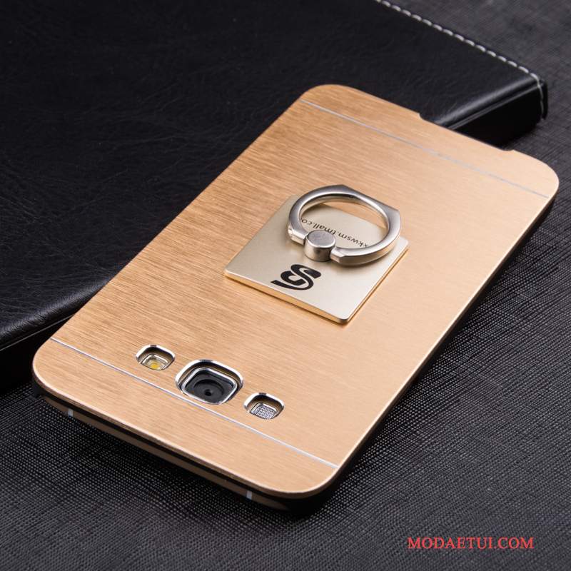 Futerał Samsung Galaxy A8 Kreatywne Trudnona Telefon, Etui Samsung Galaxy A8 Ochraniacz Anti-fall Złoto