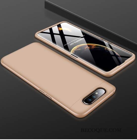 Futerał Samsung Galaxy A80 Torby Na Telefon Cienkie, Etui Samsung Galaxy A80 Ochraniacz Trudno Różowe Złoto
