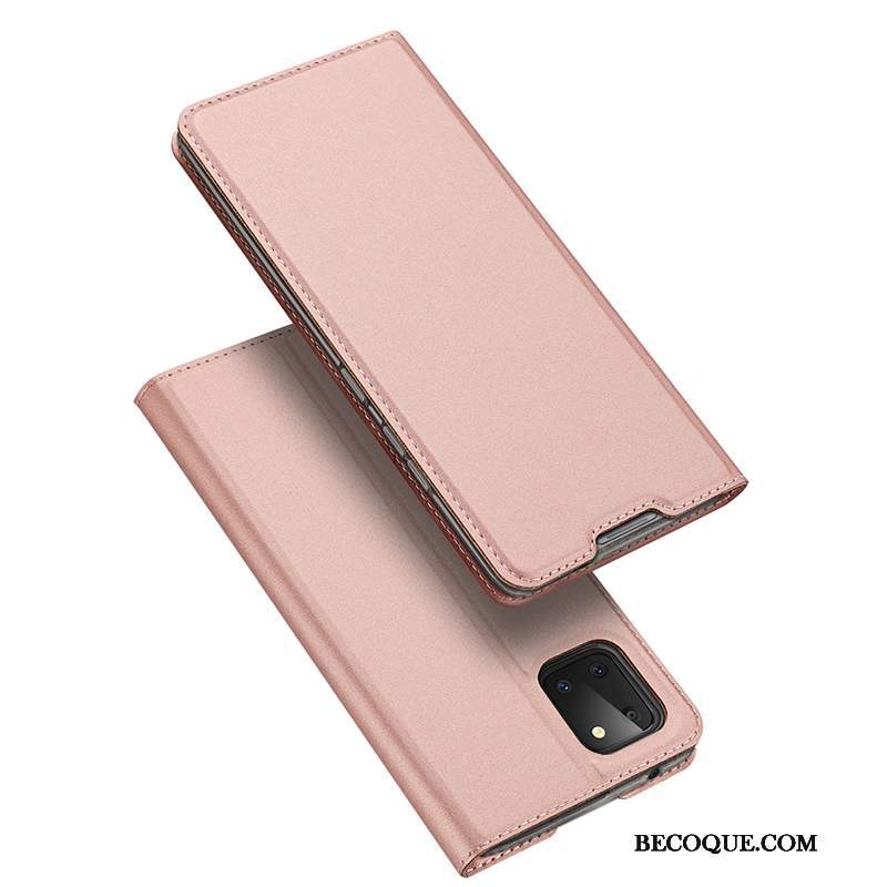 Futerał Samsung Galaxy Note 10 Lite Torby Karta Różowe, Etui Samsung Galaxy Note 10 Lite Silikonowe Nowy Anti-fall