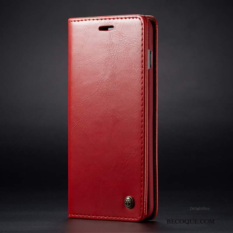 Futerał Samsung Galaxy Note 10+ Ochraniacz Czerwonyna Telefon, Etui Samsung Galaxy Note 10+ Skóra Karta