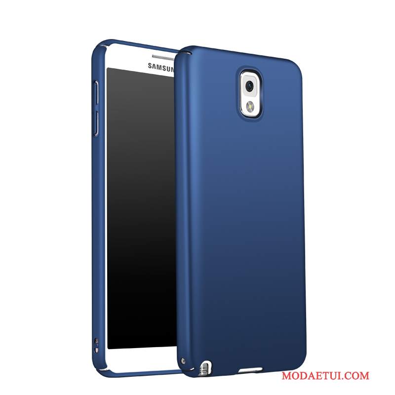 Futerał Samsung Galaxy Note 3 Silikonowe Ciemno Niebieski Trudno, Etui Samsung Galaxy Note 3 Ochraniacz Na Telefon Nubuku