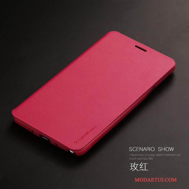 Futerał Samsung Galaxy Note 4 Pokrowce Cienkie Czerwony, Etui Samsung Galaxy Note 4 Torby Na Telefon