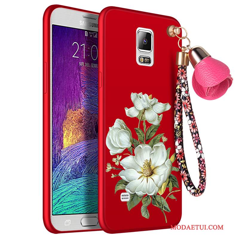 Futerał Samsung Galaxy Note 4 Torby Nowyna Telefon, Etui Samsung Galaxy Note 4 Ochraniacz Czerwony Anti-fall