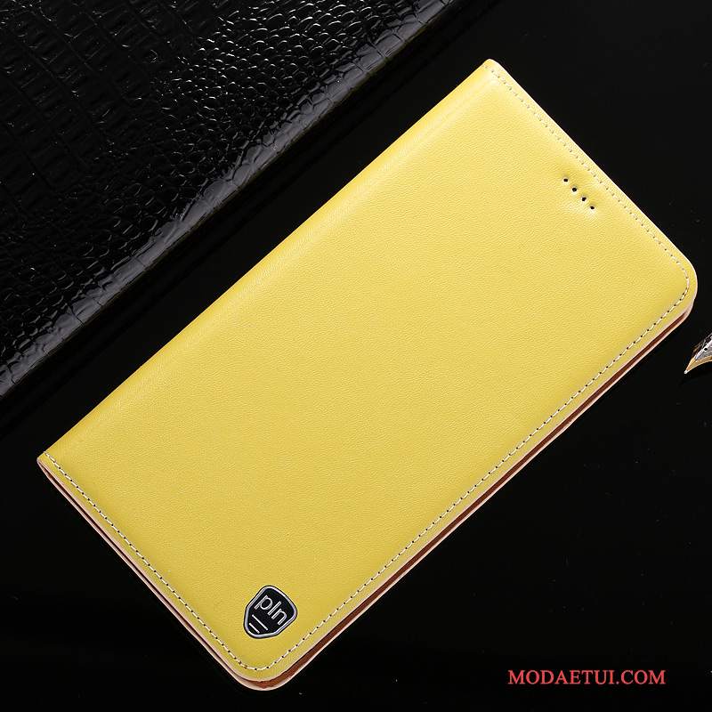 Futerał Samsung Galaxy Note 5 Pokrowce Na Telefon Żółty, Etui Samsung Galaxy Note 5 Skóra