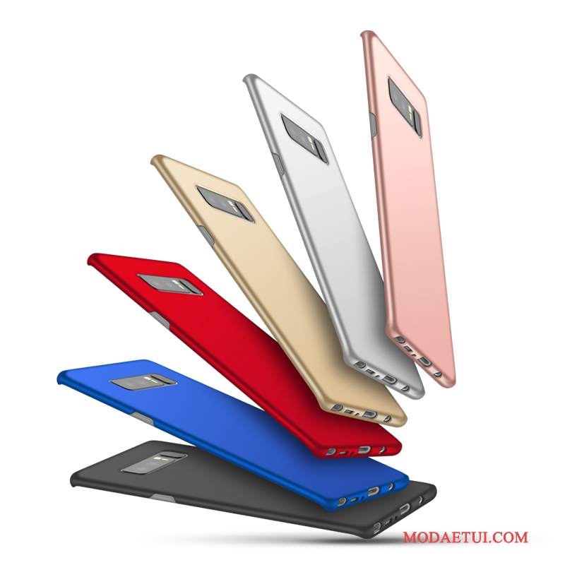 Futerał Samsung Galaxy Note 8 Kolor Nubuku Trudno, Etui Samsung Galaxy Note 8 Silikonowe Anti-fallna Telefon