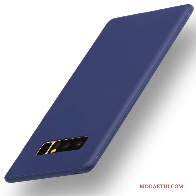 Futerał Samsung Galaxy Note 8 Ochraniacz Cienkie Anti-fall, Etui Samsung Galaxy Note 8 Miękki Niebieskina Telefon