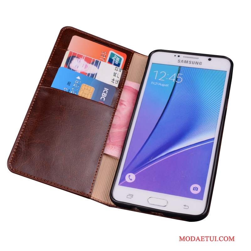 Futerał Samsung Galaxy Note 8 Ochraniacz Na Telefon Anti-fall, Etui Samsung Galaxy Note 8 Skóra Biznes
