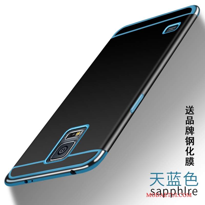 Futerał Samsung Galaxy S5 Miękki Niebieski Anti-fall, Etui Samsung Galaxy S5 Ochraniacz Na Telefon