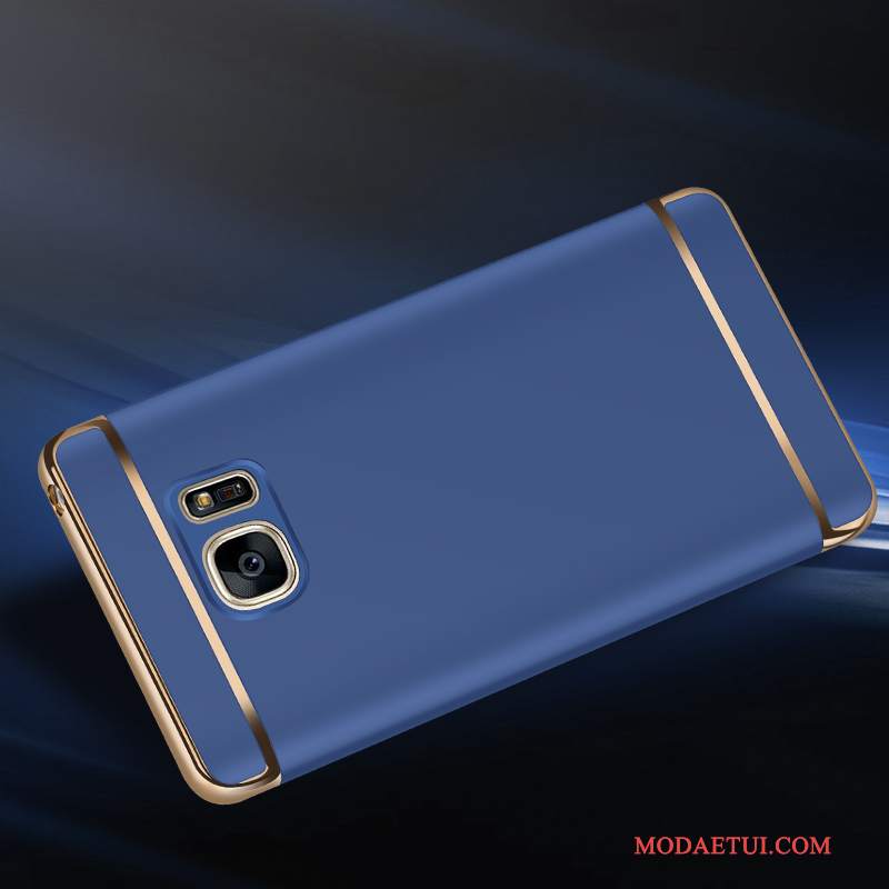 Futerał Samsung Galaxy S6 Ochraniacz Anti-fallna Telefon, Etui Samsung Galaxy S6 Niebieski Nubuku